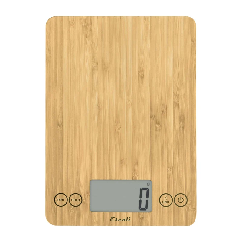 Balance de cuisine numérique en verre Arti bambou 15 lb – Escali