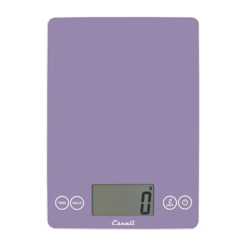 Balance de cuisine numérique en verre Arti mauve 15 lb – Escali