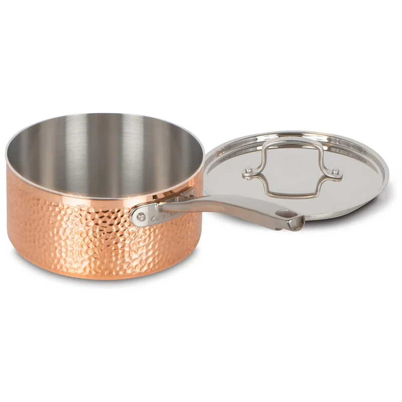 Batterie de cuisine en acier inoxydable martelé effet cuivre 8 pièces – Cuisinart