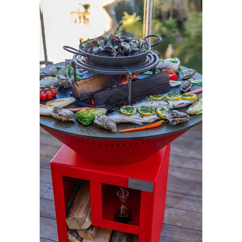 Brasero Classique 103 x 90 cm ALU Double cuve - GRILL CHIC