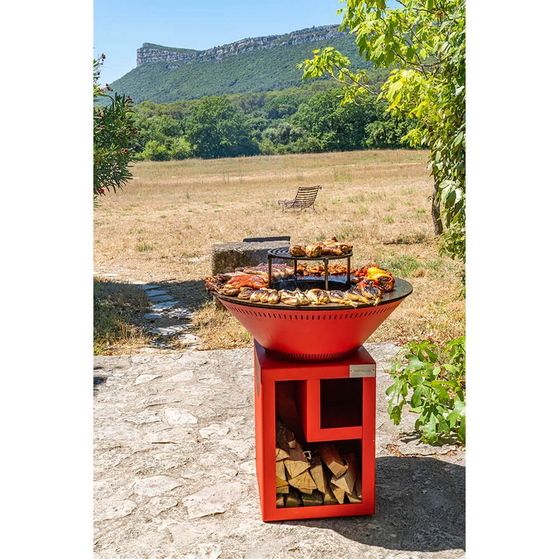 Brasero Classique 83 x 90 cm ALU Double Cuve - GRILL CHIC