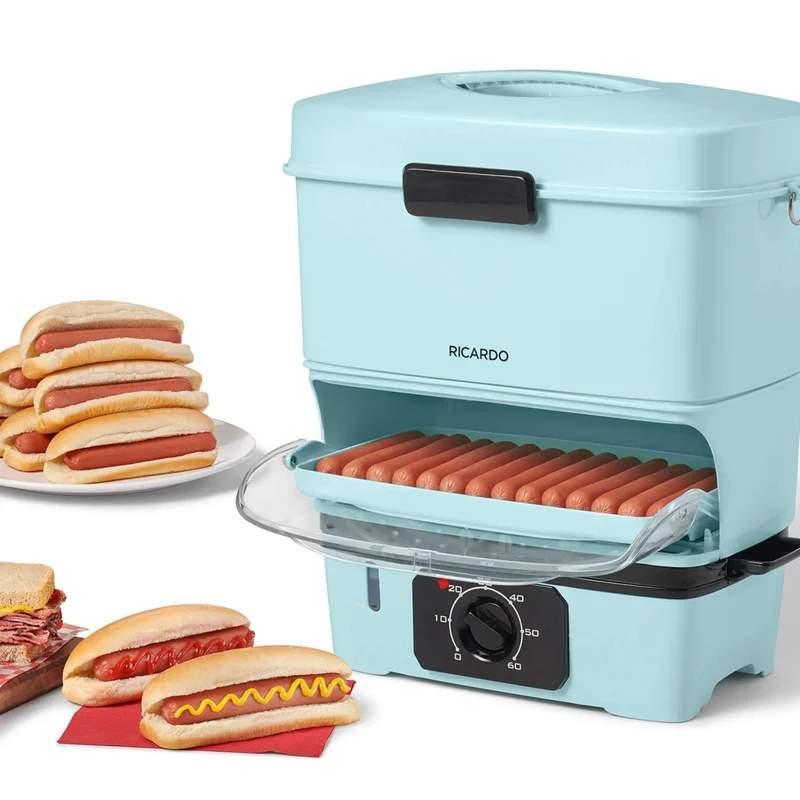 Cuiseur à vapeur électrique 12 hot-dogs – Ricardo
