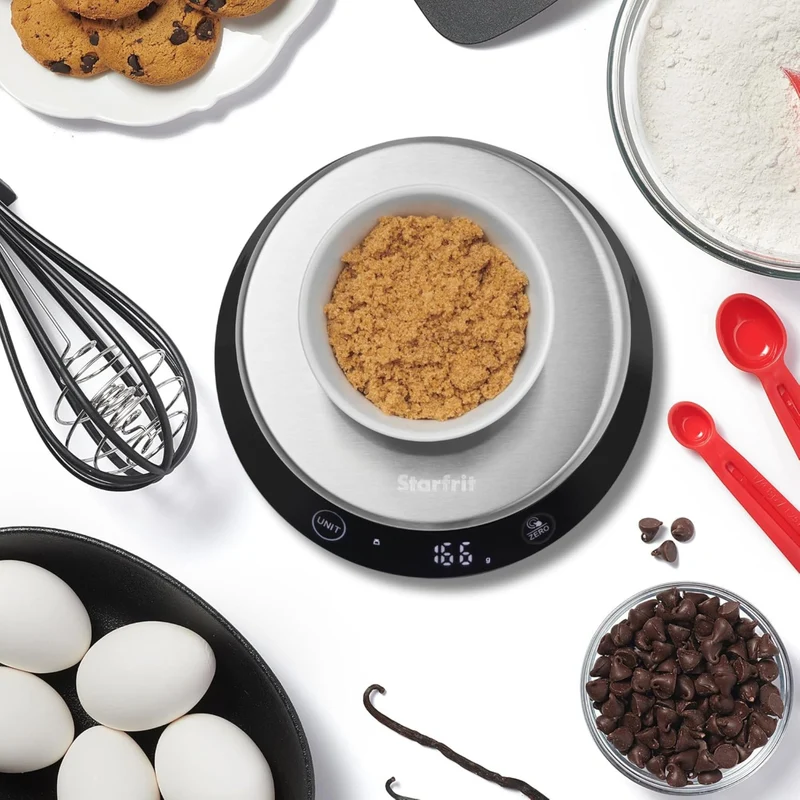 Balance de cuisine numérique avec bol inox 5 kg – Starfrit