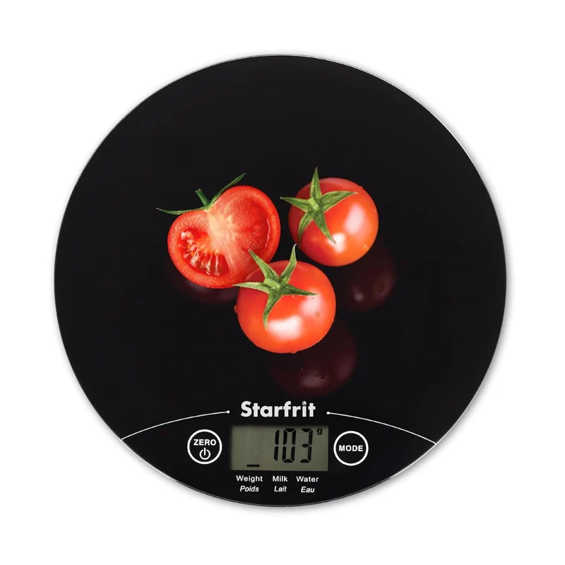Balance de cuisine numérique en verre 5 kg – Starfrit