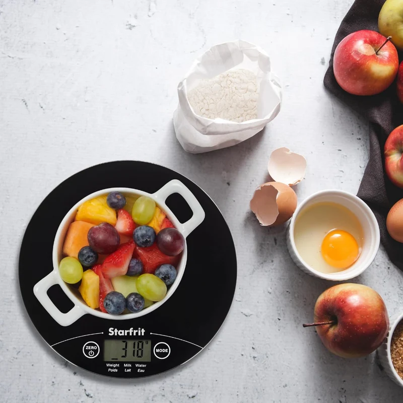 Balance de cuisine numérique en verre 5 kg – Starfrit