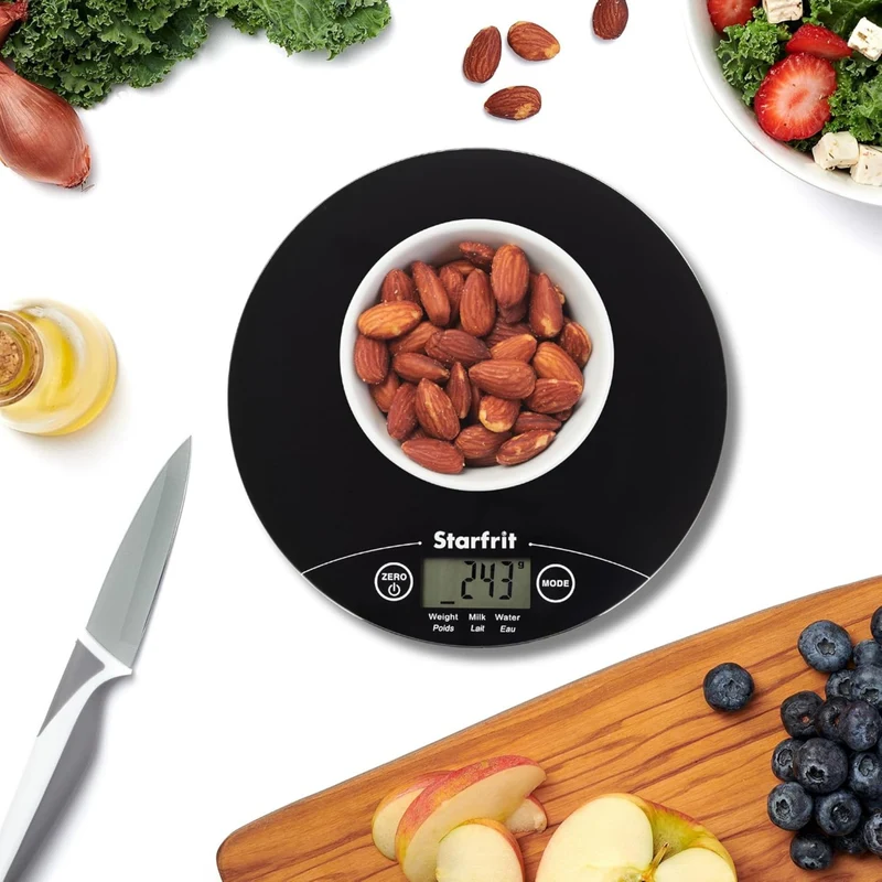 Balance de cuisine numérique en verre 5 kg – Starfrit