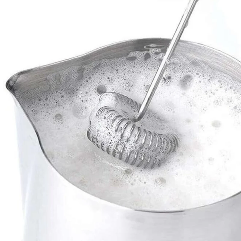 Mousseur à lait rechargeable avec 2 fouets et 3 vitesses – Café Culture