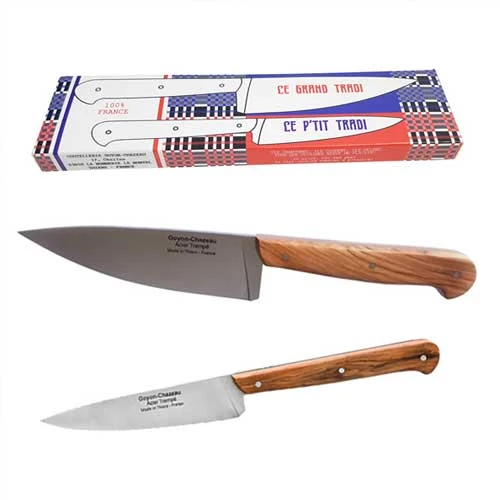 Lot de 2 couteaux TRADI Olivier - GOYON-CHAZEAU