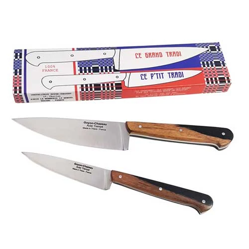Lot de 2 couteaux TRADI Ebène - GOYON-CHAZEAU