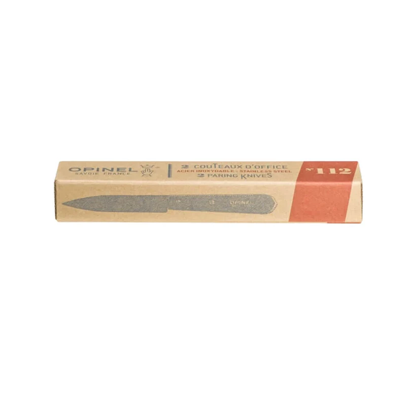 Lot de 2 Couteaux d'Office Inox n°112 - OPINEL