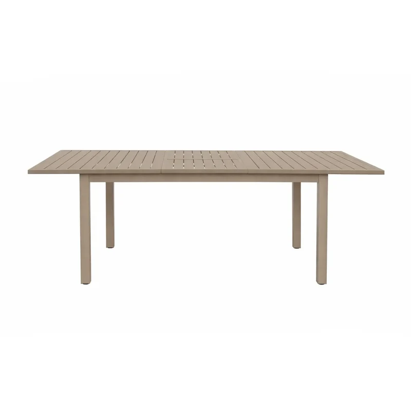 Tavolo estensibile Dedalo tortora cm 180-270x95x75h