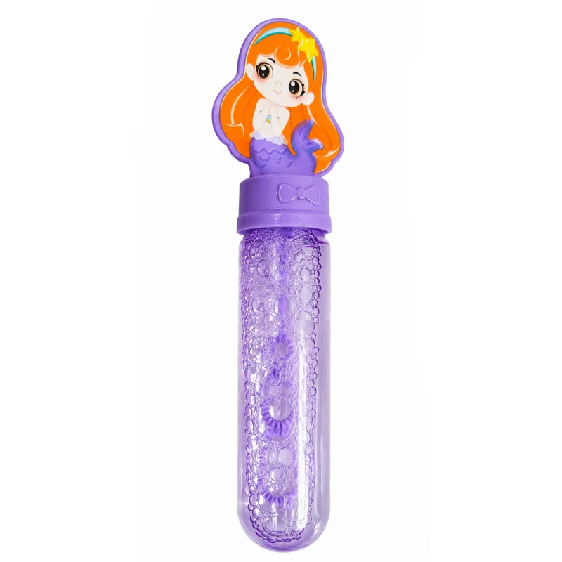 Tube à bulles de savon petite sirène 14 cm