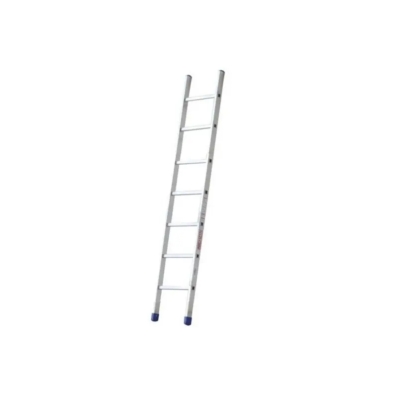 Echelle professionnelle simple 7 échelons aluminium h 2,16 m