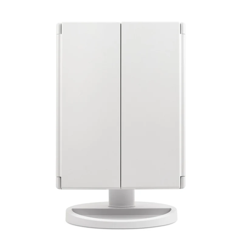 Miroir de maquillage BE05 avec lumières LED 18x28x12h cm