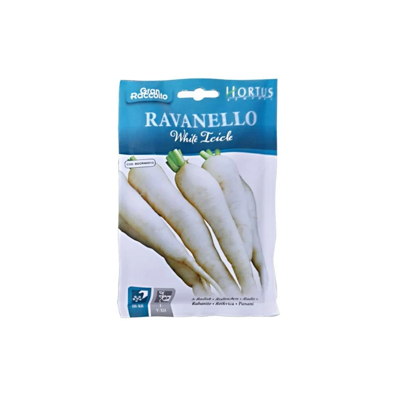 Radis Glaçon Blanc Grande Récolte