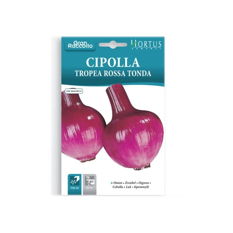 Oignon de Tropea rouge rond Gran Raccolto