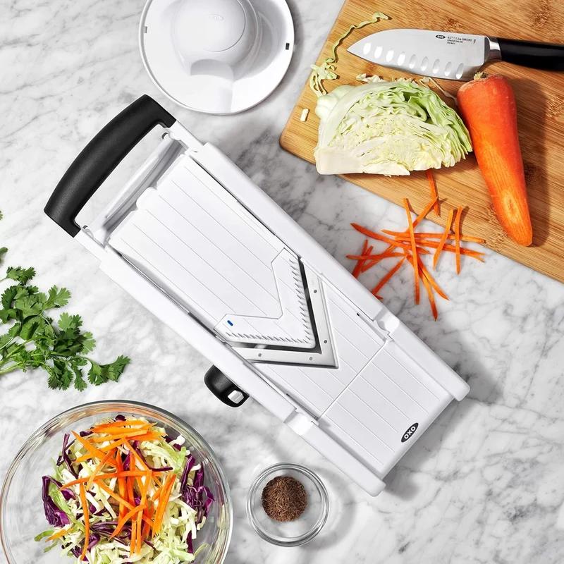 Mandoline à lame en V avec lames interchangeables – OXO