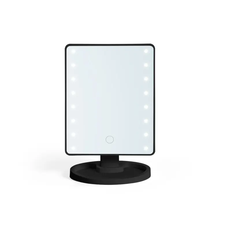 Miroir LED rectangulaire 16,5x28x6,5h cm