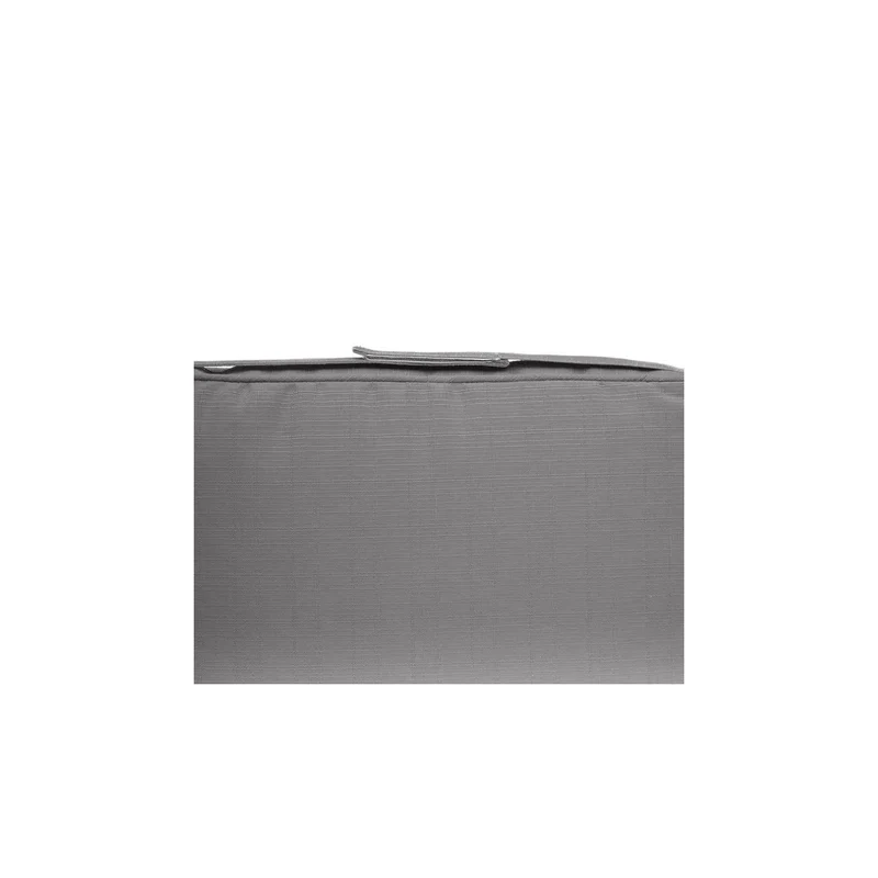 Coussin d'assise Korai 40x40 cm gris argenté
