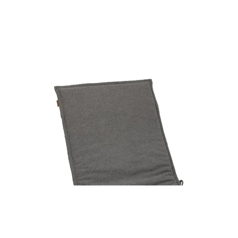 Coussin pour transat Solfia gris argenté 60 x 190 x 4 cm