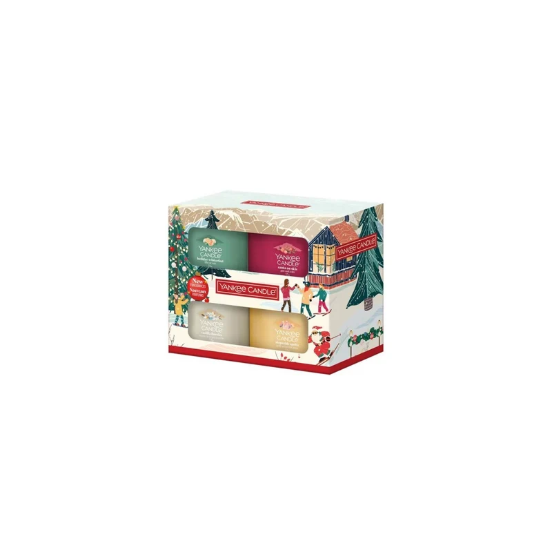 Coffret cadeau de 4 mini bougies