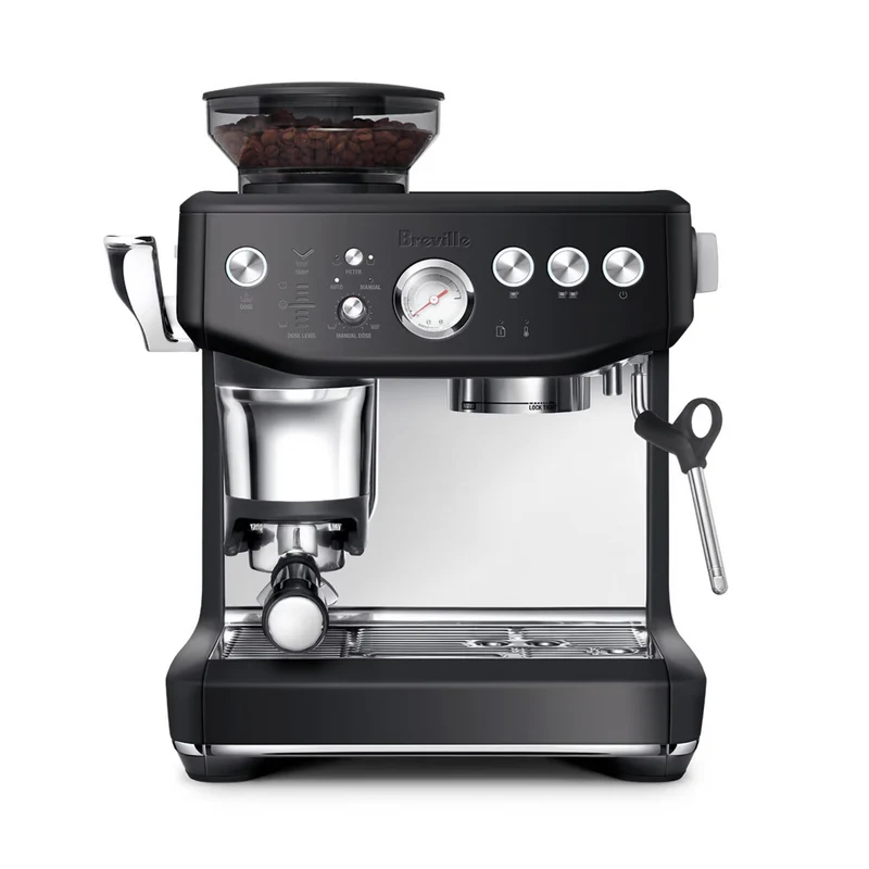 Machine à café manuelle Barista Express® Impress Truffe Noire – Breville