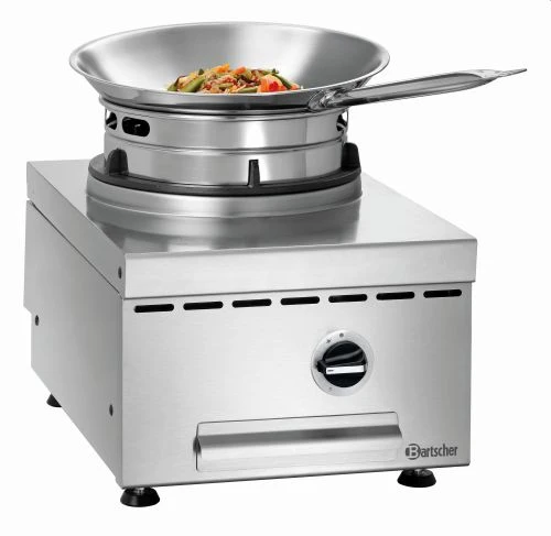 Plaque de cuisson wok gaz professionnelle – 1, 2 ou 3 feux
