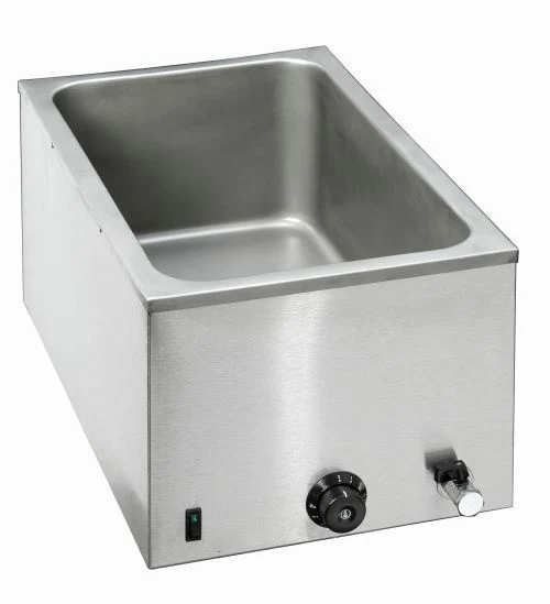 Bain marie électrique avec robinet