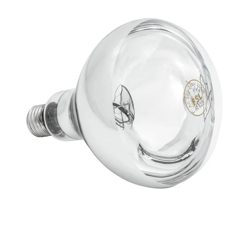 Lampe infrarouge E27 250 W verre clair compacte IWL250D-WS – Bartscher
