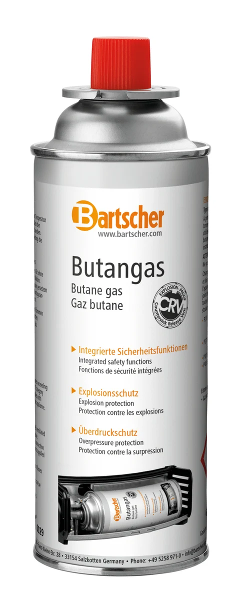Cartouche de gaz butane BG227 – Bartscher
