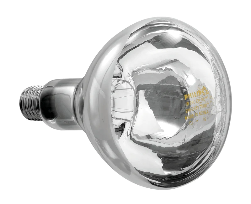 Lampe infrarouge Philips E27 250 W verre clair IWL250D-W – Bartscher