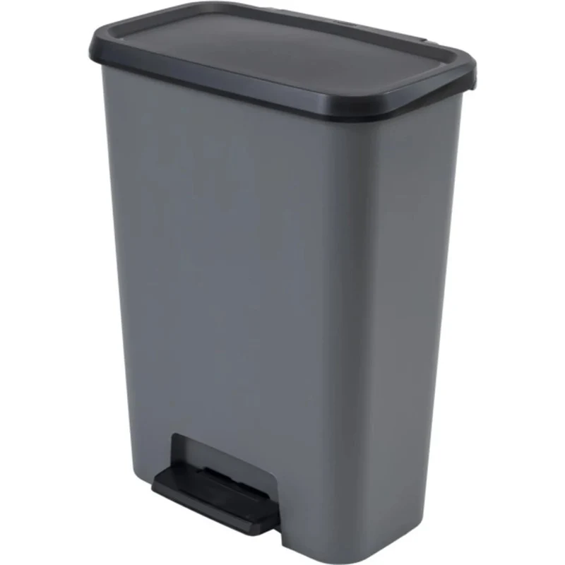 Poubelle Curver compacte 50l 49,6x29,4x62 h cm