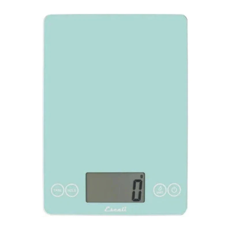 Balance de cuisine numérique en verre Arti turquoise 15 lb – Escali