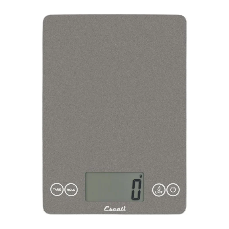 Balance de cuisine numérique en verre Arti gris 15 lb – Escali