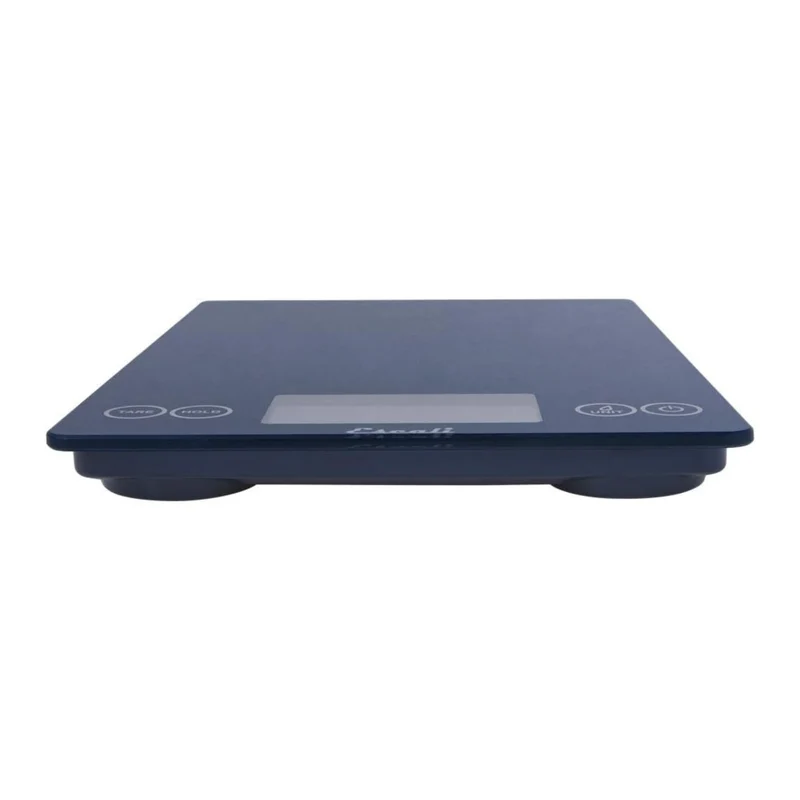 Balance de cuisine numérique en verre Arti bleue 15 lb – Escali