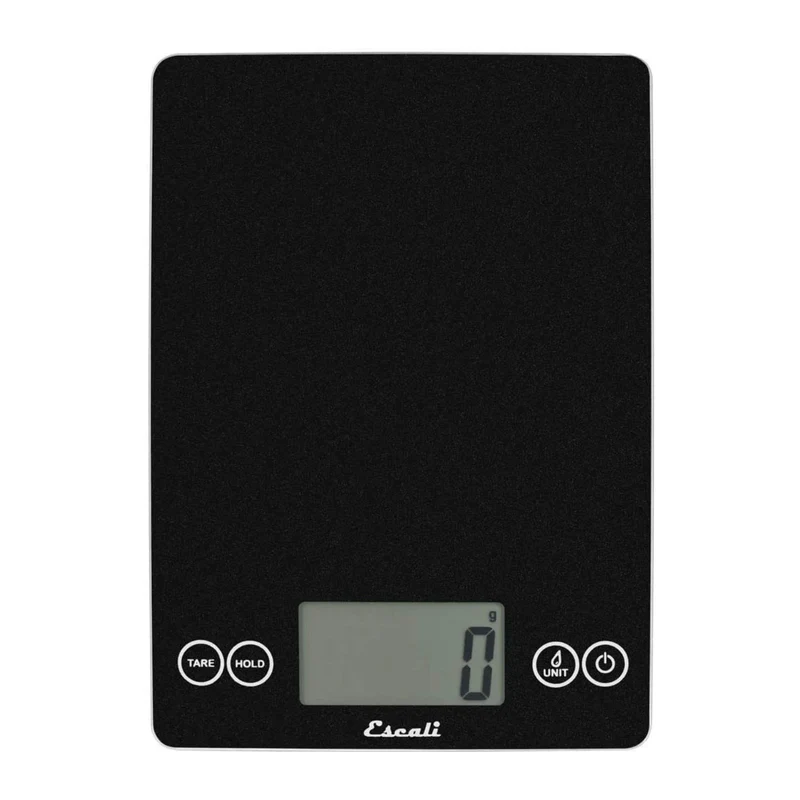 Balance de cuisine numérique en verre Arti noire 15 lb – Escali