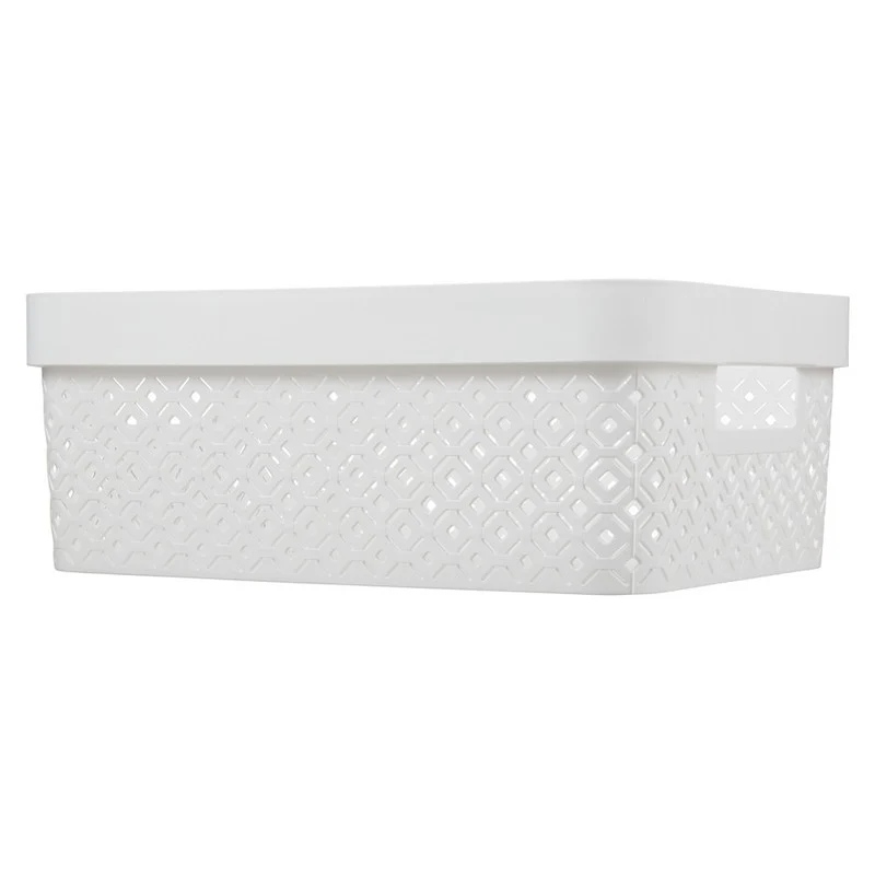 Curver Terrazzo récipient blanc 11l cm 26x35,5x13,6 h