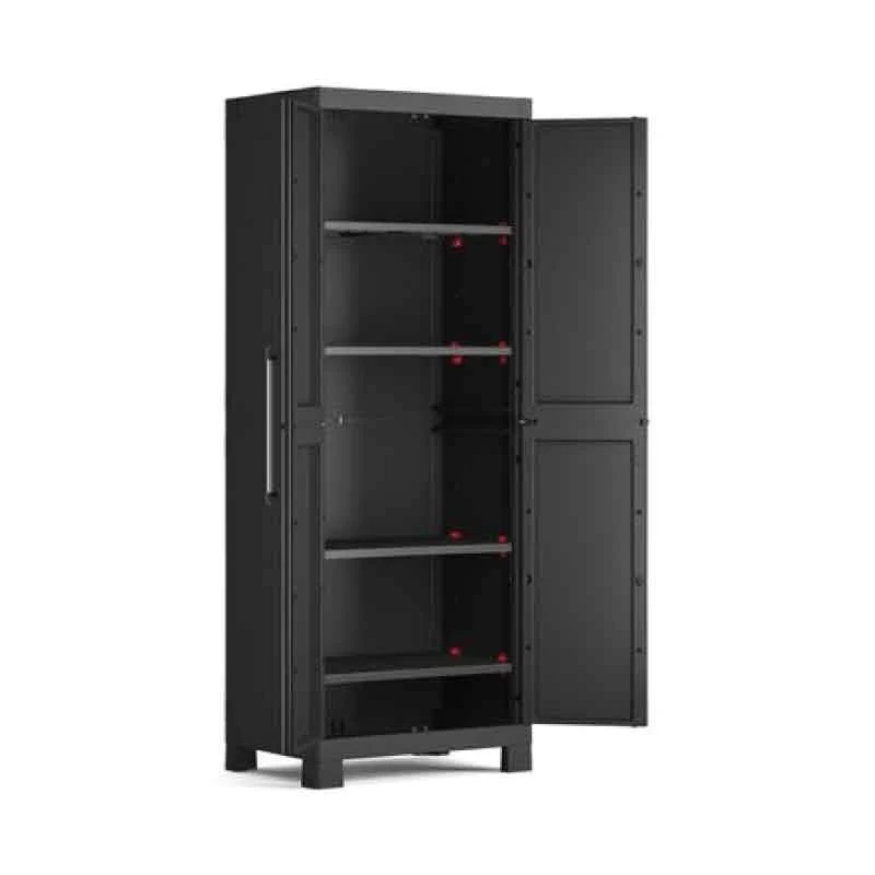Keter Detroit armoire haute noire 65x45x182 h