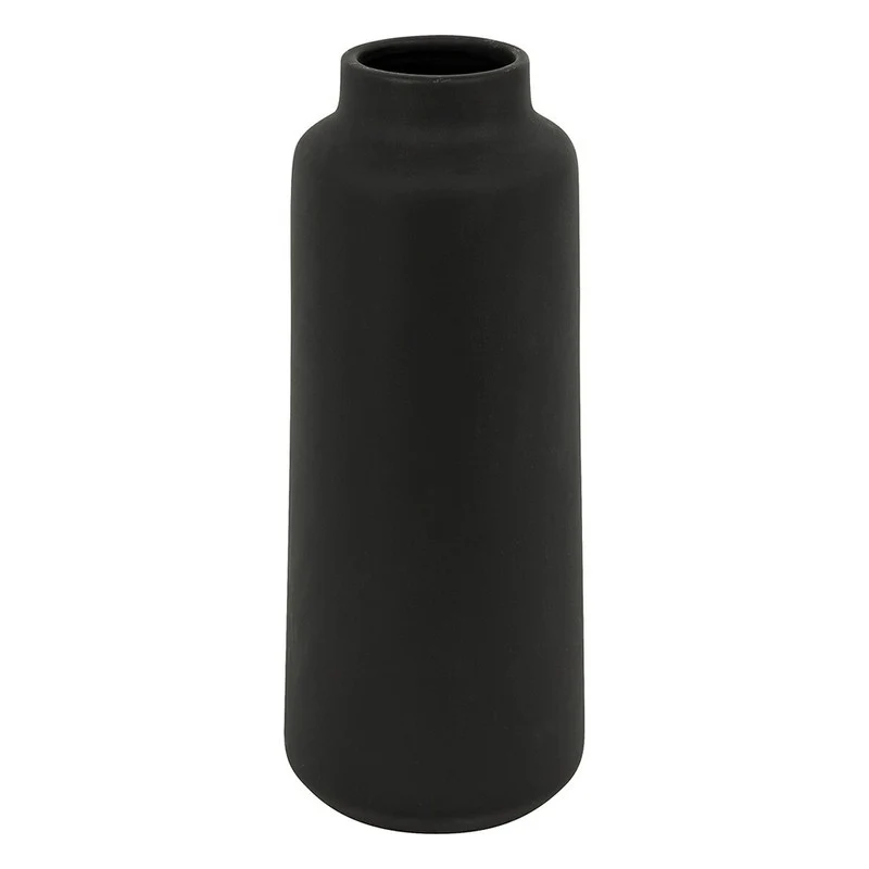 Vase Tila en céramique noire H30 cm