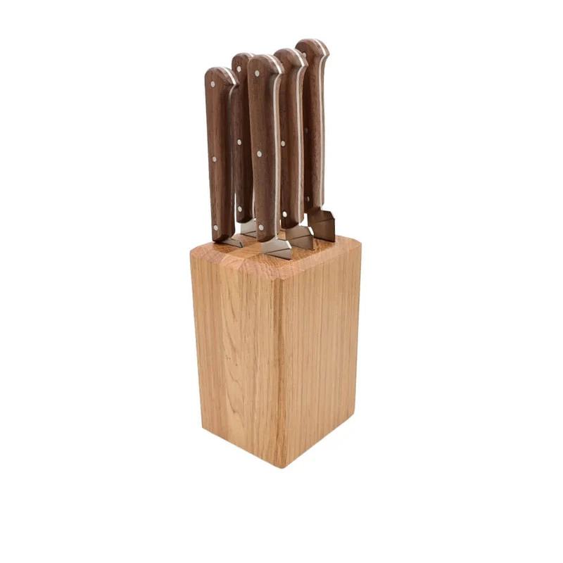 Set de 6 couteaux Le P'TIT TRADI Noyer - GOYON-CHAZEAU