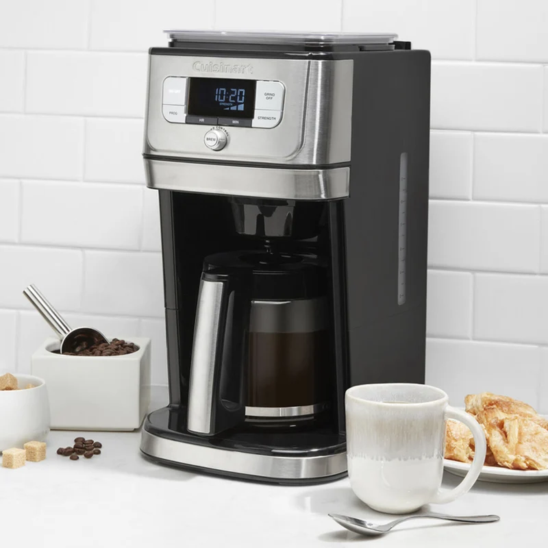 Cafetière automatique avec moulin 12 tasses - Cuisinart