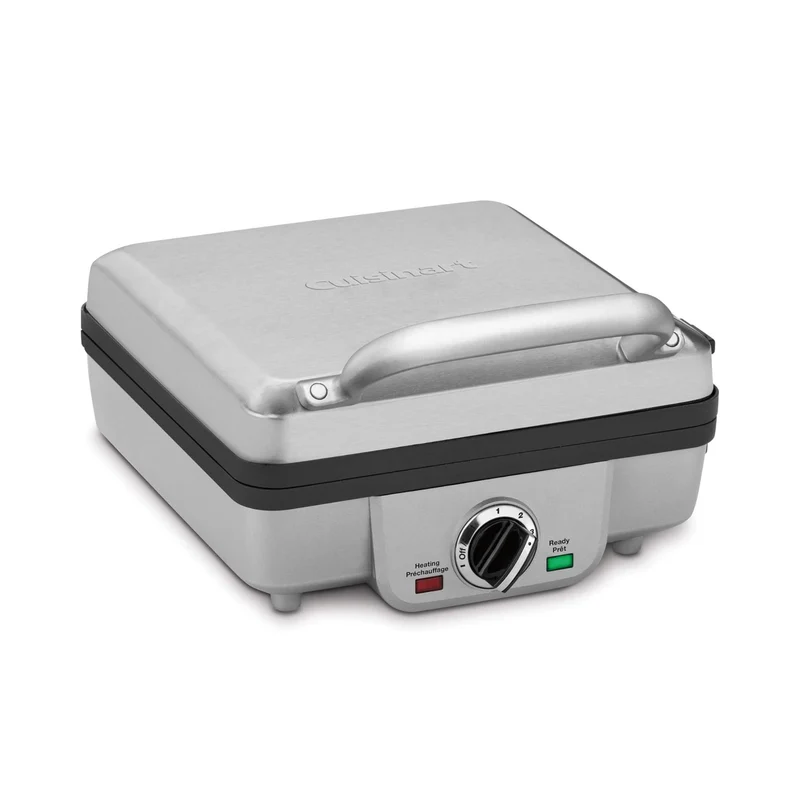 Gaufrier belge avec plaques amovibles pour crêpes - Cuisinart