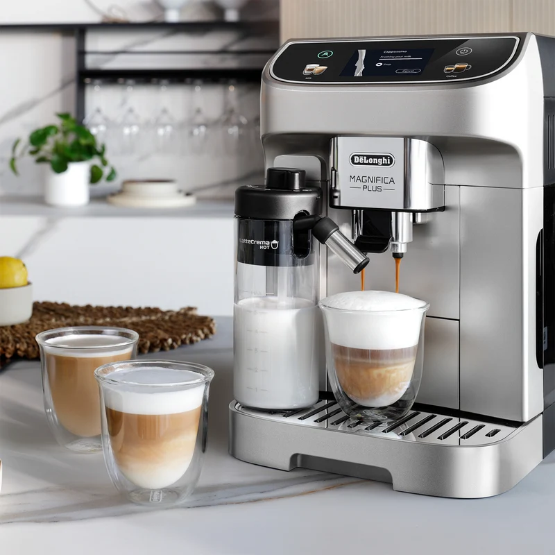 Machine à café automatique avec broyeur Magnifica Plus – De'Longhi