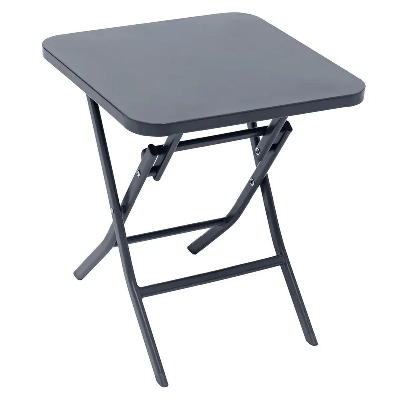 Table basse pliante Greensboro graphite 40x40x45h cm