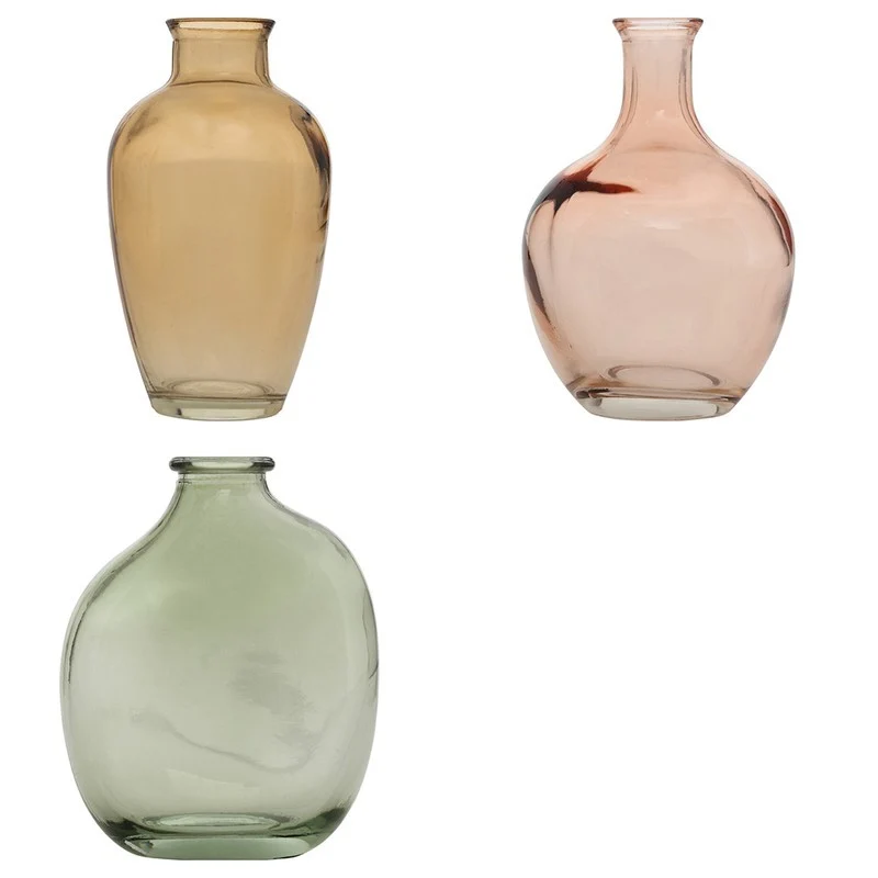 Soliflore Scot hauteur max 13 cm verre assorti avec boîte présentoir