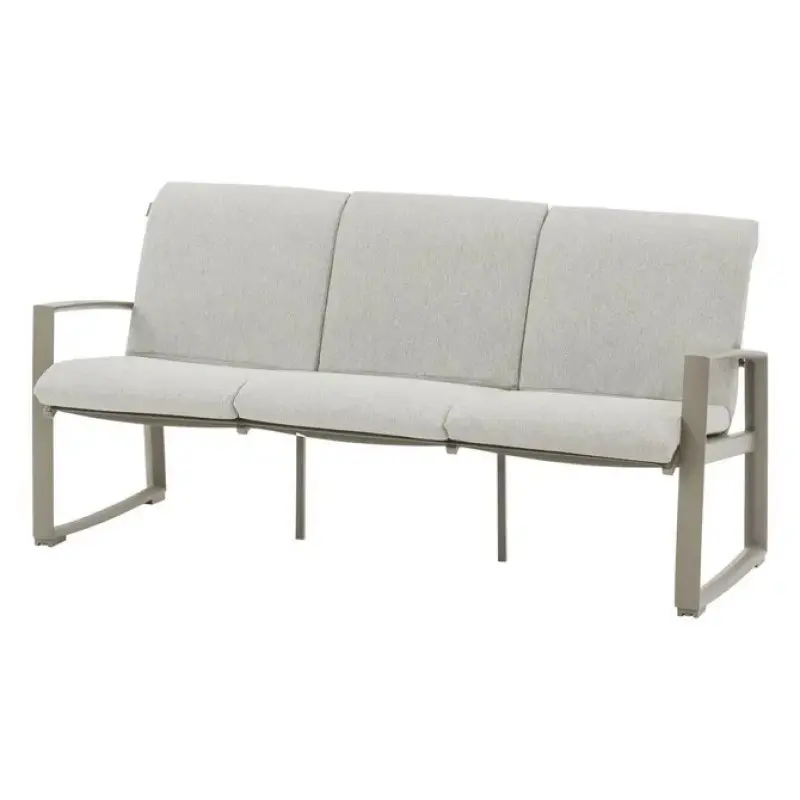 Salon Hespéride Meloane gris tourterelle 5 places 120x59x38 cm h