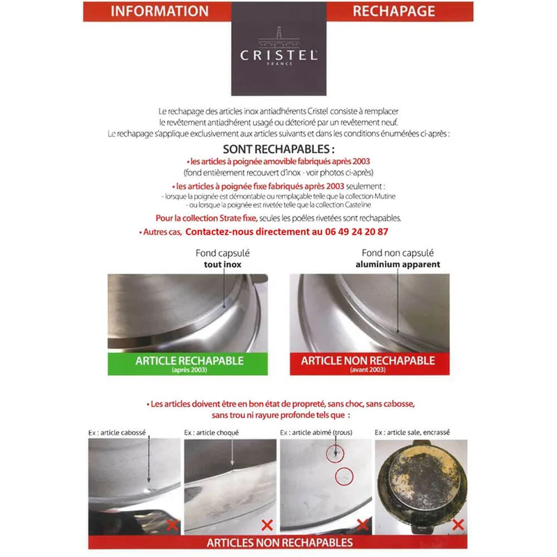 Rechapage Sauteuse - CRISTEL