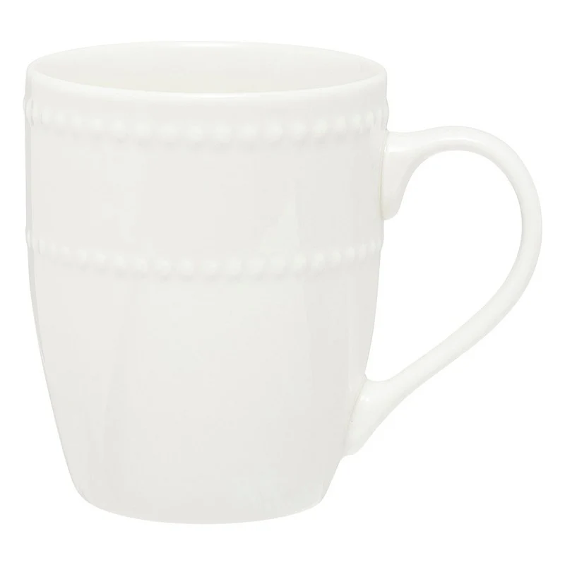 Mug Perle 35 cl porcelaine blanche
