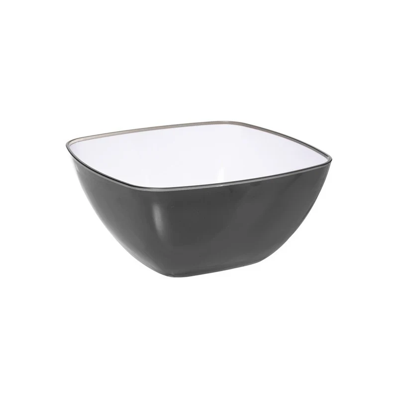 Saladier carré 19 cm noir