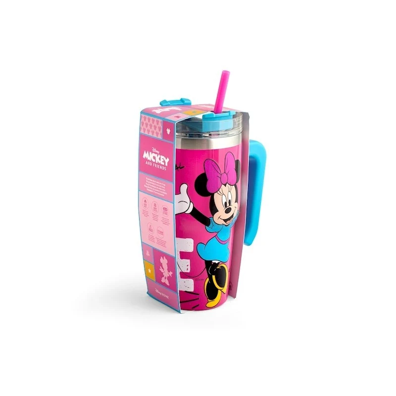 Mug isotherme Minnie Comeback 0,6 L en acier inoxydable